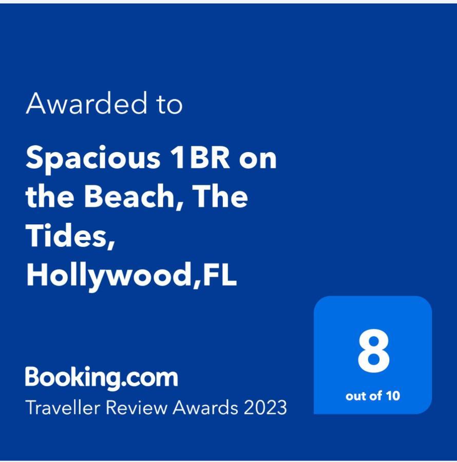 Spacious 1Br On The Beach, The Tides, Hollywood,Fl エクステリア 写真